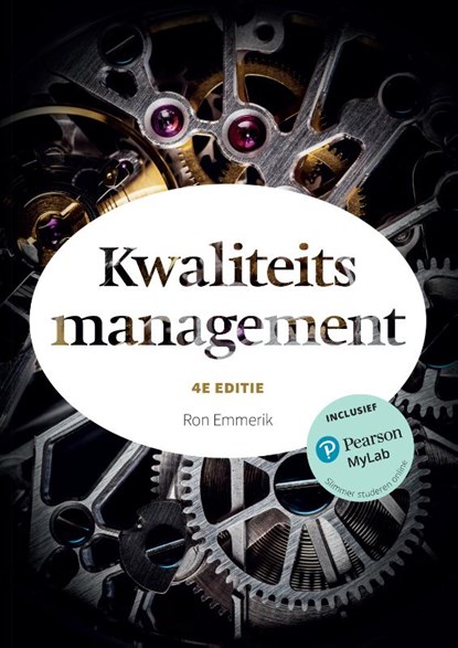 Kwaliteitsmanagement, 4e editie met MyLab NL togangscode, Ron Emmerik - Paperback - 9789043036801