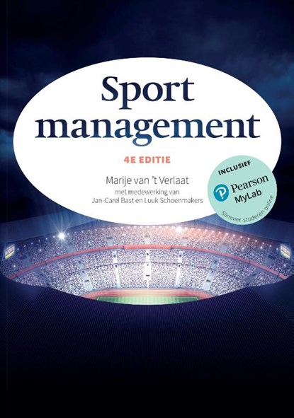 Sportmanagement, 4e editie met MyLab NL toegangscode, Marije van 't Verlaat - Paperback - 9789043037594