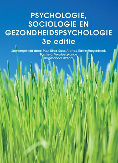 Psychologie, sociologie en gezondheidspsychologie, custom editie, Paul Riha ; Roos Arends - Paperback - 9789043038829