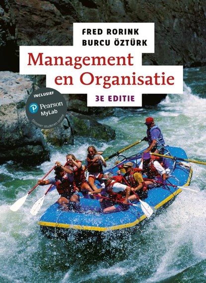 Management en Organisatie, 3e editie met MyLab NL toegangscode, Fred Rorink ; Burcu Öztürk - Paperback - 9789043040549