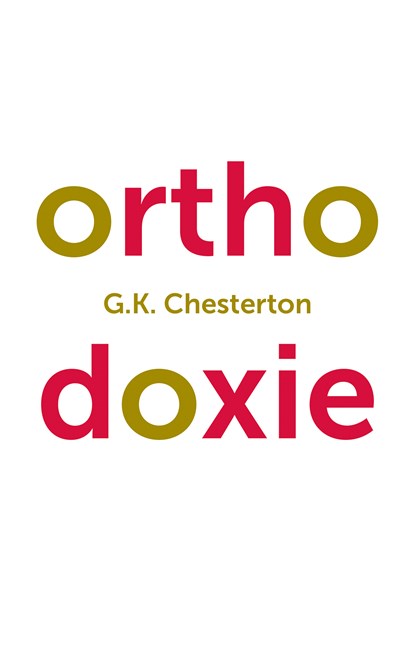 Orthodoxie, G.K. Chesterton - Ebook - 9789043527354
