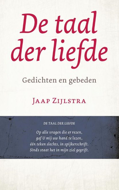 De taal der liefde, Jaap Zijlstra - Gebonden - 9789043527477
