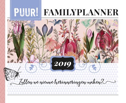 PUUR! Familyplanner 2019, Redactie - Paperback - 9789043529495