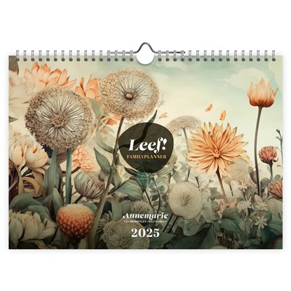 Leef! Familieplanner 2025, niet bekend - Paperback - 9789043540711