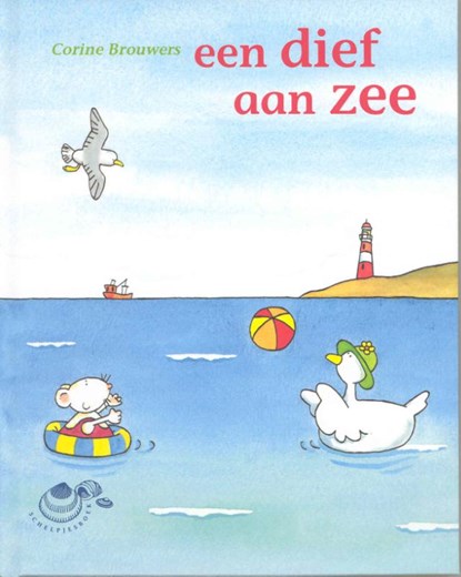 Een dief aan zee, Corine Brouwers - Gebonden - 9789043703024