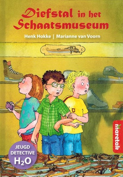 Diefstal in het schaatsmuseum, Henk Hokke - Gebonden - 9789043704281