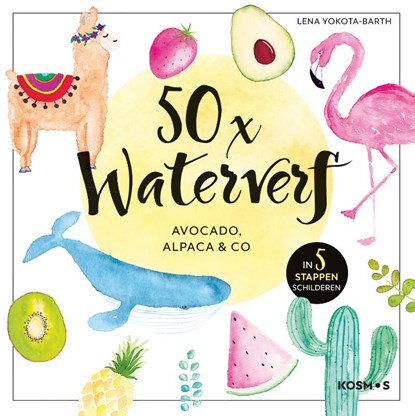 50x waterverf, Lena Yokota-Barth - Paperback - 9789043920971