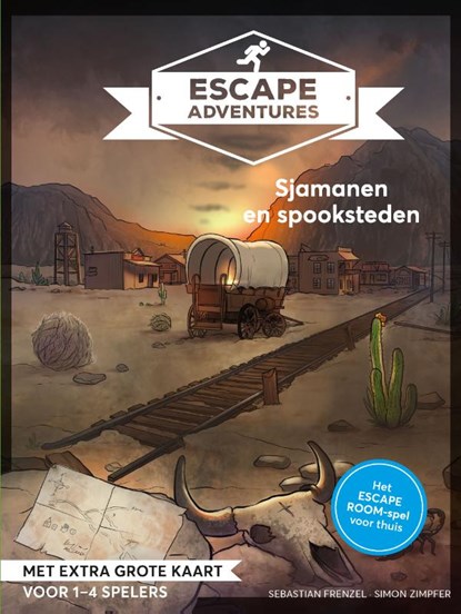 Escape adventures: Sjamanen en spookstadjes, Sebastian Frenzel ; Simon Zimpfer - Paperback - 9789043921176