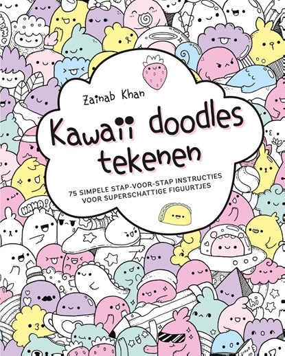 Kawaii doodles tekenen, Zainab Khan - Paperback - 9789043921466