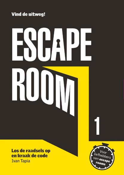 Escape Room 1, Ivan Tapia - Paperback - 9789043921510
