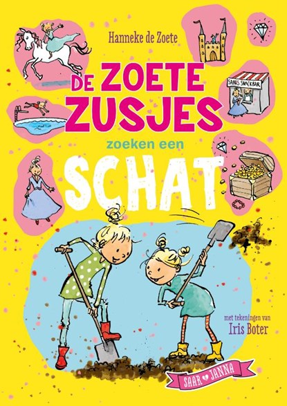 De Zoete Zusjes zoeken een schat, Hanneke de Zoete - Gebonden - 9789043922173