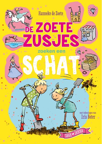 De Zoete Zusjes zoeken een schat, Hanneke de Zoete - Ebook - 9789043922180