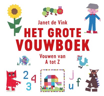 Het grote vouwboek, Janet de Vink - Gebonden - 9789043922395