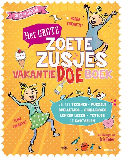 Het grote Zoete Zusjes vakantiedoeboek, Hanneke de Zoete - Paperback - 9789043922906