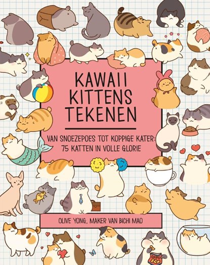 Kawaii kittens tekenen, Olive Yong - Paperback - 9789043922968