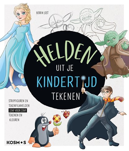 Helden uit je kindertijd tekenen, Berrin Jost - Ebook - 9789043923026