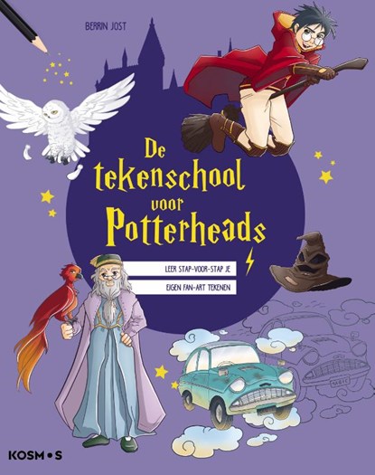 De tekenschool voor Potterheads, Berrin Jost - Gebonden - 9789043923330
