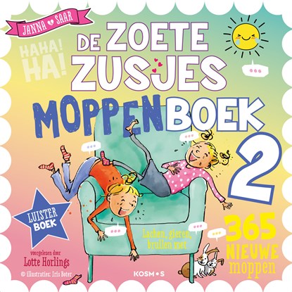 De Zoete Zusjes moppenboek 2, Hanneke de Zoete - Luisterboek MP3 - 9789043926454