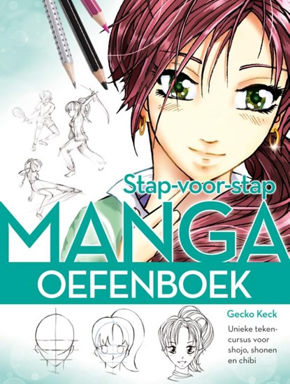 Stap-voor-stap manga oefenboek, Gecko Keck - Paperback - 9789043926737