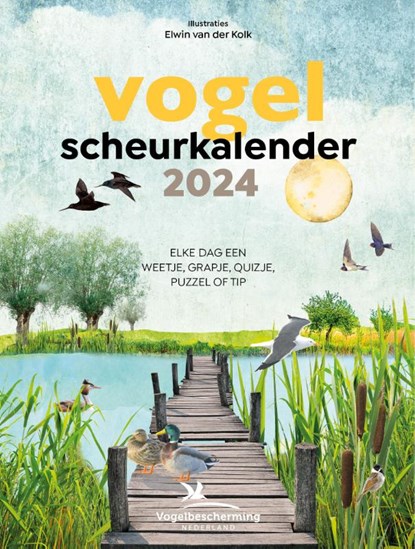 Vogelscheurkalender 2024, Sander Macquoy - Paperback - 9789043926980