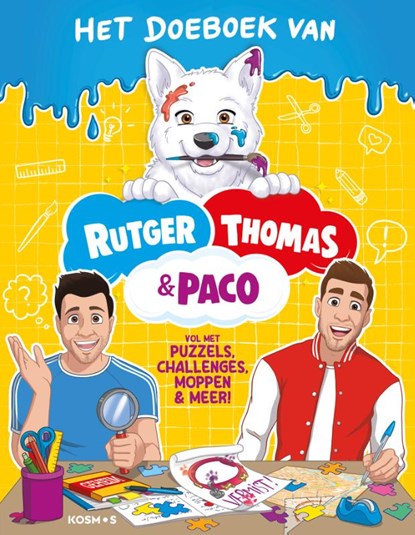 Het doeboek van Rutger, Thomas en Paco, Thomas van Grinsven ; Rutger Vink - Paperback - 9789043927505