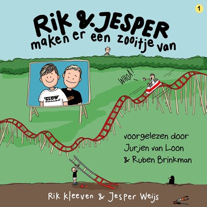 Rik en Jesper maken er een zooitje van, Rik Kleeven ; Jesper Weijs - Luisterboek MP3 - 9789043927680