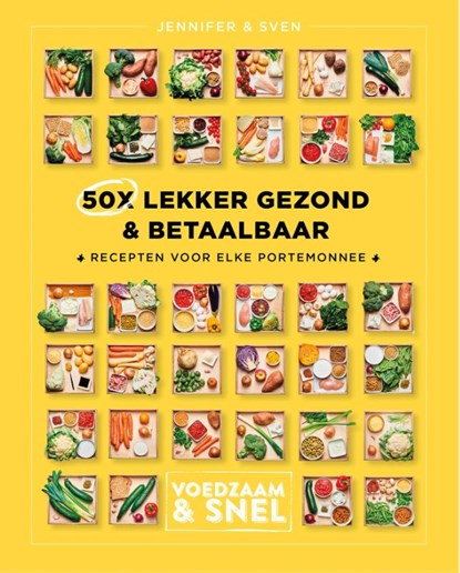 50x lekker gezond & betaalbaar, Jennifer & Sven - Gebonden - 9789043929929