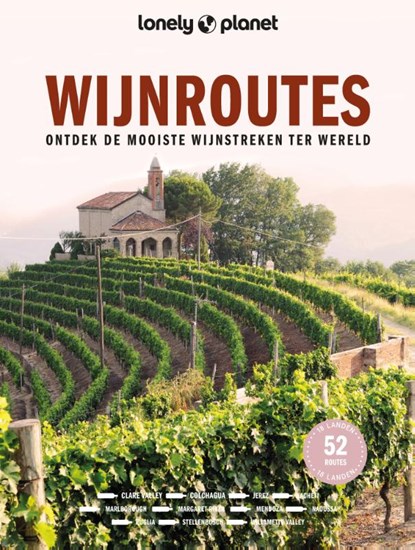 Wijnroutes, Lonely Planet - Gebonden - 9789043930116