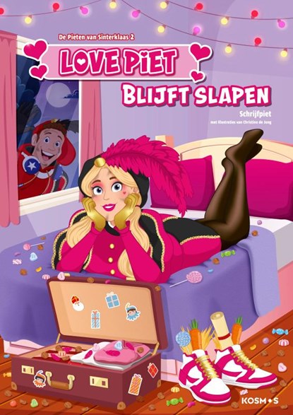 Love Piet blijft slapen, Schrijfpiet - Gebonden - 9789043930307