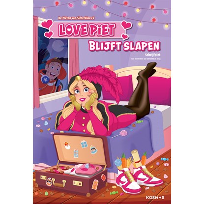 Love Piet blijft slapen, Schrijfpiet - Luisterboek MP3 - 9789043930321