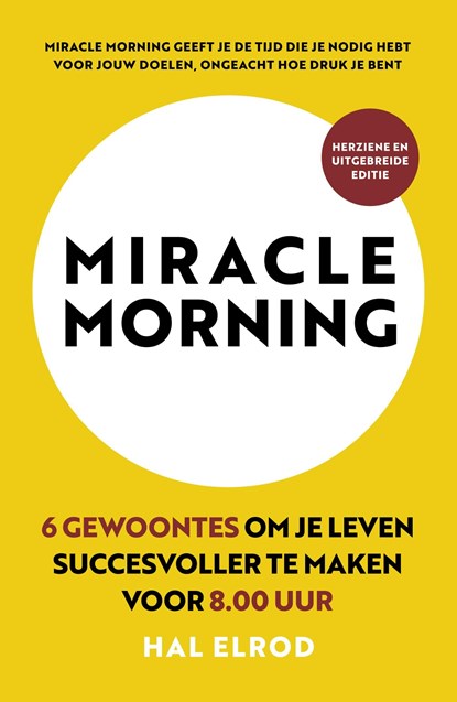 Miracle Morning, Hal Elrod - Ebook - 9789043931625