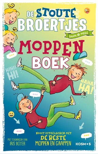 De stoute broertjes moppenboek, Hanneke de Zoete - Gebonden - 9789043931892