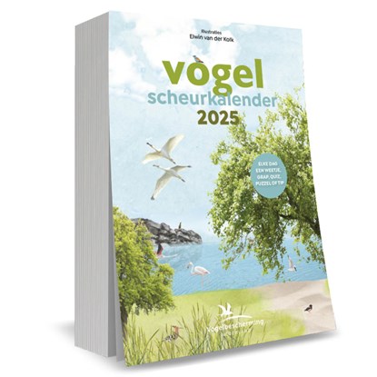 Vogelscheurkalender 2025, Sander Macquoy - Paperback - 9789043932073