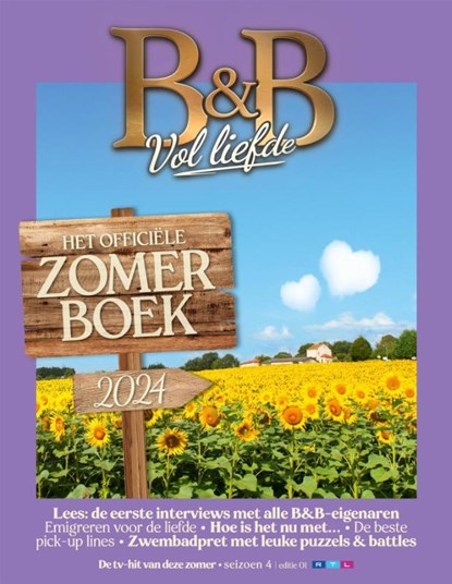 B&B vol liefde zomerboek 2024, niet bekend - Paperback - 9789043934947