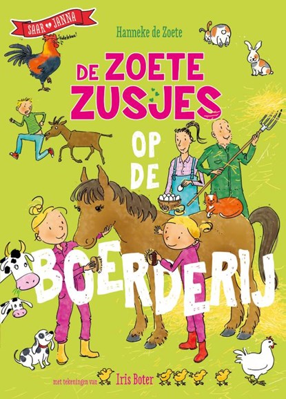 De Zoete Zusjes op de boerderij, Hanneke de Zoete - Gebonden - 9789043936897