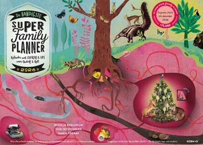 De handigste Super Family Planner 2026, Toni Westenberg ; Rinskje Koelewijn ; Nanja Toebak - Paperback - 9789043937214