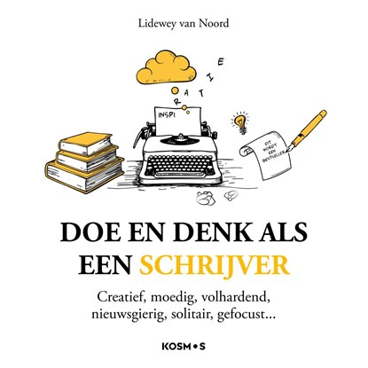 Doe en denk als een schrijver, Lidewey van Noord - Luisterboek MP3 - 9789043940153