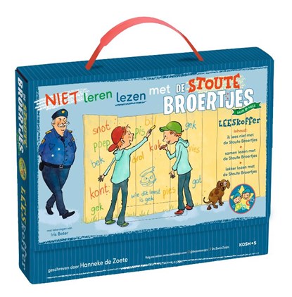 Leren lezen met de Stoute Broertjes leeskoffer, Hanneke de Zoete - Gebonden - 9789043940504
