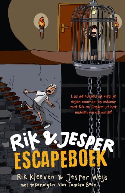 Rik en Jesper escapeboek, Rik Kleeven ; Jesper Weijs - Paperback - 9789043942799