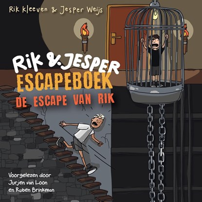 De escape van Rik, Rik Kleeven ; Jesper Weijs - Luisterboek MP3 - 9789043942812