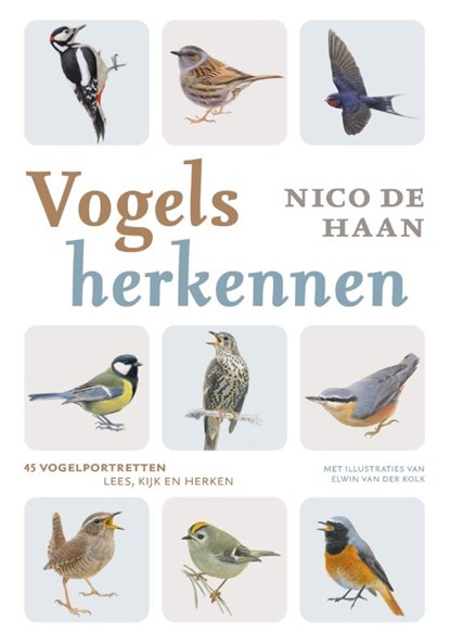 Vogels herkennen, Nico de Haan ; Elwin van der Kolk - Paperback - 9789043943000