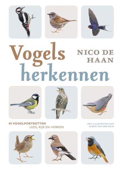 Vogels herkennen, Nico de Haan - Paperback - 9789043943000