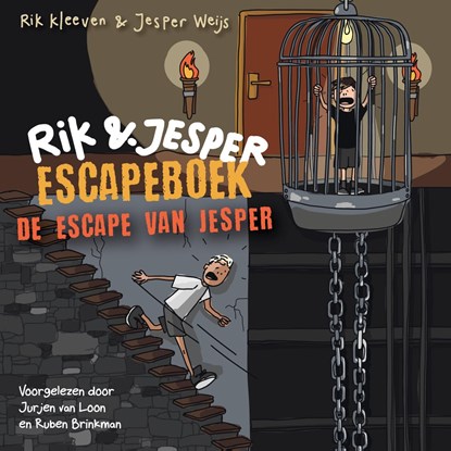 De escape van Jesper, Rik Kleeven ; Jesper Weijs - Luisterboek MP3 - 9789043943673