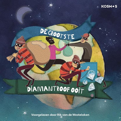 De grootste diamantroof ooit, Thomas Brunstrøm - Luisterboek MP3 - 9789043944670