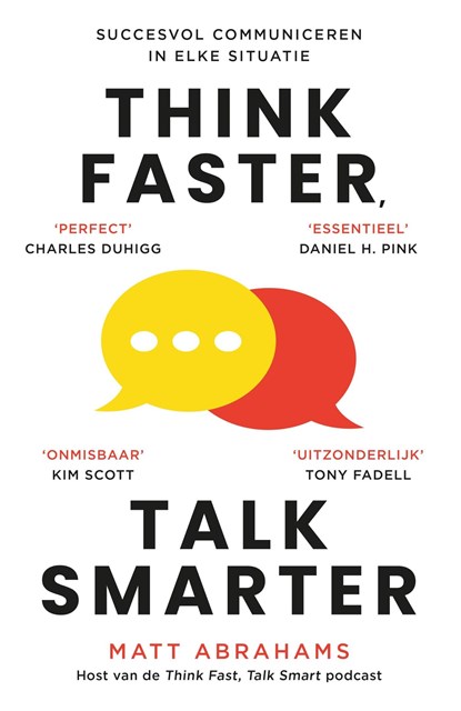 Think Faster, Talk Smarter, Matt Abrahams - Ebook - 9789043945523