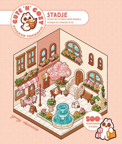 Cute 'n' Cozy Sticker Therapie Stadje, Zenny Abanales - Paperback - 9789043946063