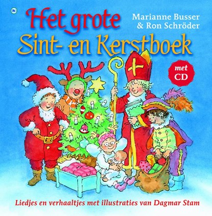 Het grote Sint- en Kerstboek, Marianne Busser ; Ron Schröder - Gebonden - 9789044327625