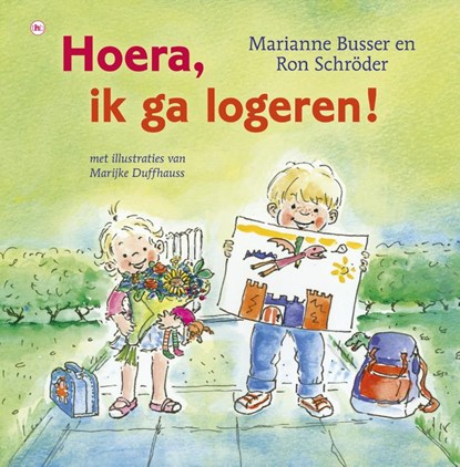 Hoera, ik ga logeren!, Marianne Busser ; Ron Schröder - Gebonden - 9789044333596
