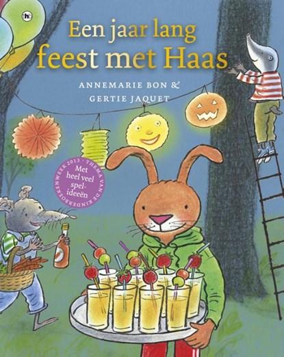 Een jaar lang feest met Haas, Annemarie Bon - Gebonden - 9789044340105