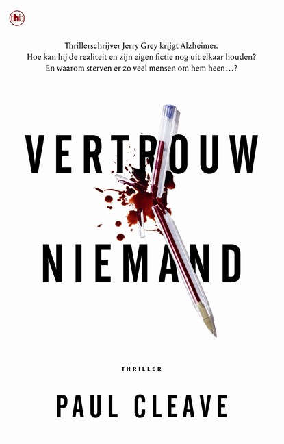 Vertrouw niemand, Paul Cleave - Ebook - 9789044349863